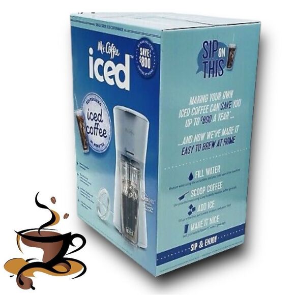 *SOLD OUT* Mr. Coffee Iced Coffee Maker with Reusable Tumbler and Coffee Filter - Picture 2 of 7
